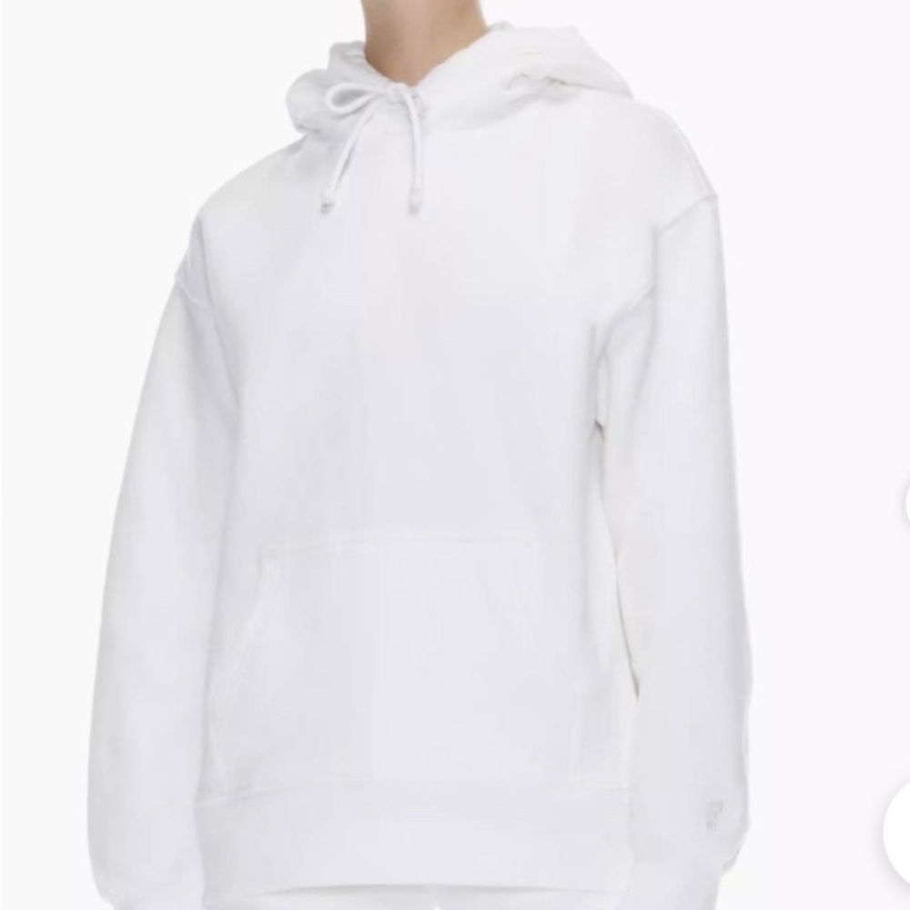 tna white bubble hoodie
